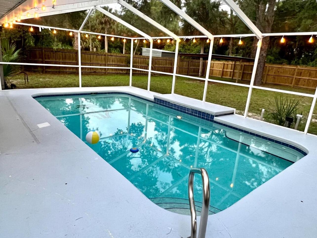 Villa Pets Ok! Heated Pool Mins To 3 Sisters Spring! Crystal River Exterior foto